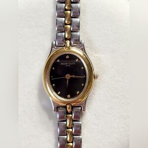 VIntage Marie Claire Paris two-tone Watch
